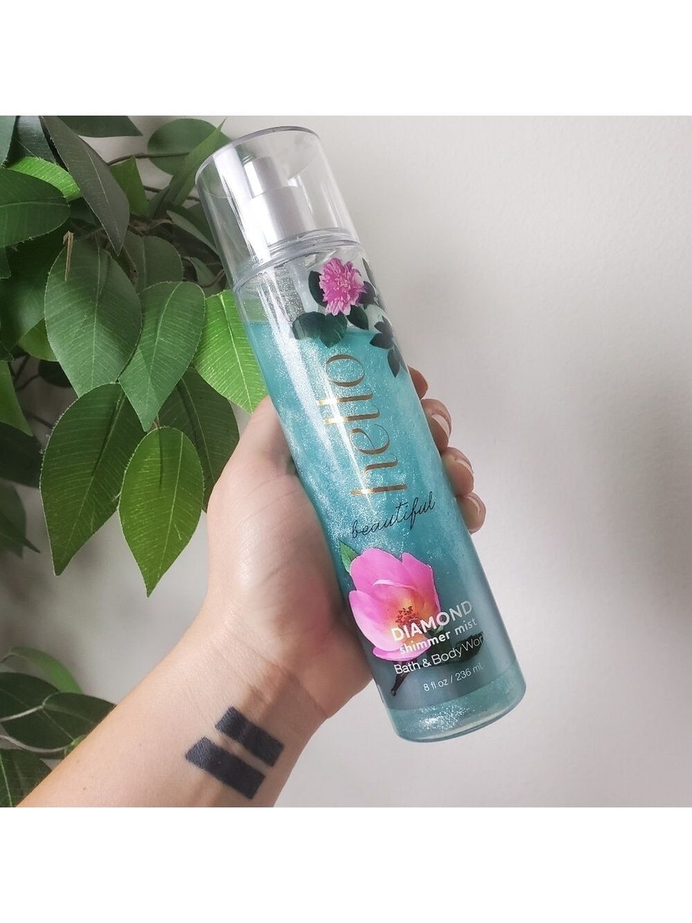 Bath and Body Works Hello Beautiful Diamond Shimmer Sparkle BBW